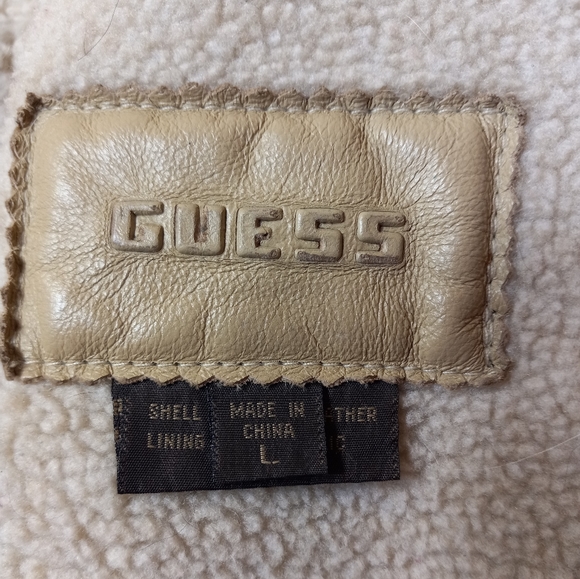Guess Genuine Leather Jacket - Picture 5 of 7